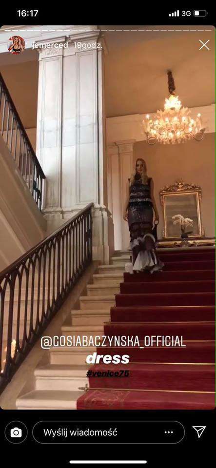 Jessica Mercedes na Festiwalu Filmowym w Wenecji podbija czerwone dywany