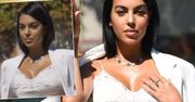 Georgina Rodriguez cała w bieli lansuje się na festiwalu w Wenecji. Przyćmiła najpiękniejsze aktorki