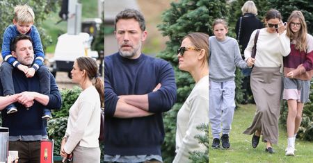 Ben Affleck i Jennifer Garner godzą się po ostatniej kłótni podczas poszukiwania idealnego drzewka na święta (ZDJĘCIA)