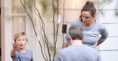 Ben Affleck przyjechał po dzieci. Najmłodszy syn zauważył paparazzi