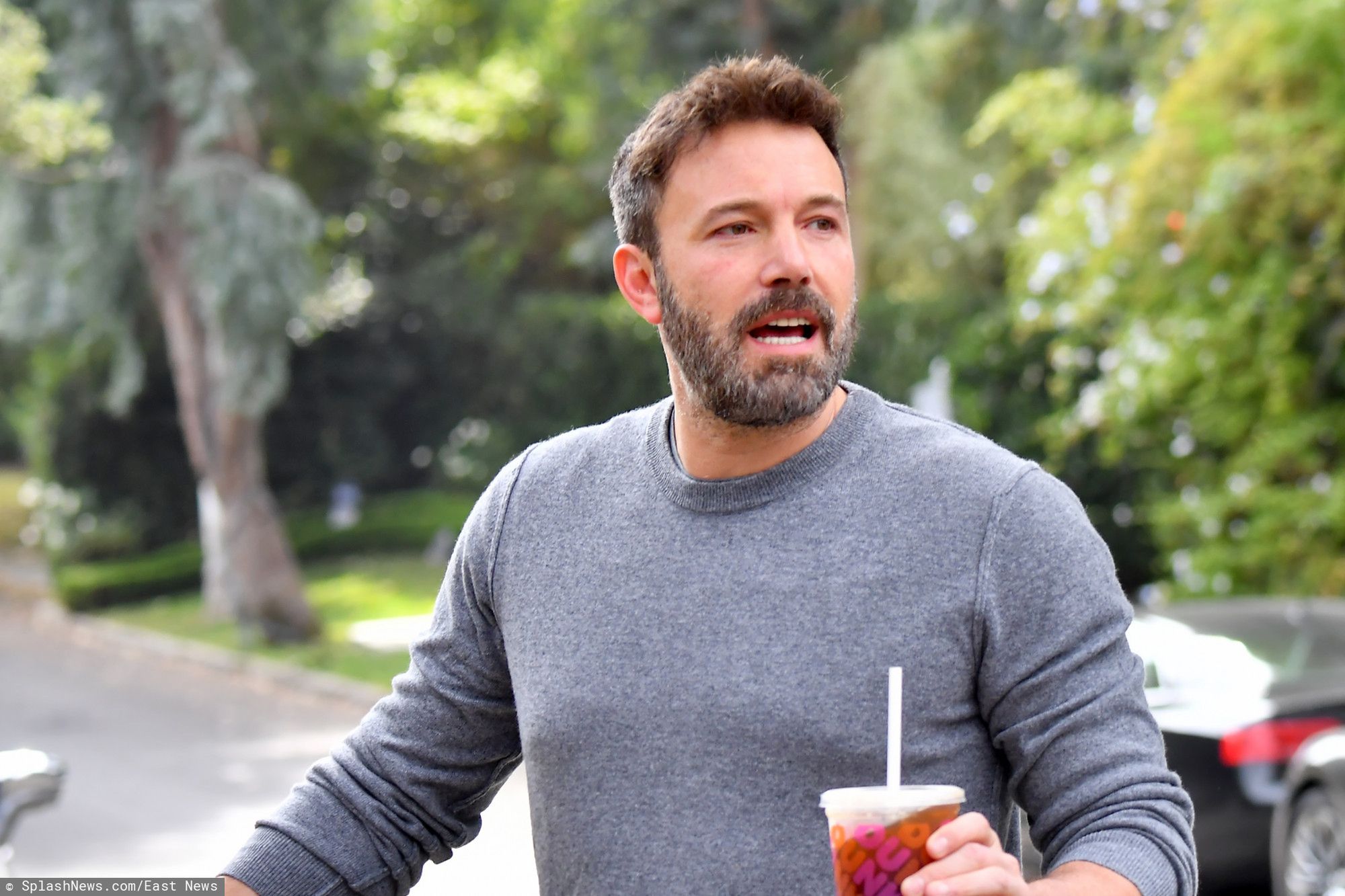 Ben Affleck po imprezie halloweenowej. Paparazzi zrobili zdjęcia