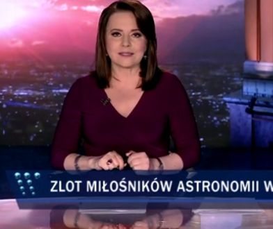 Houston, mamy problem. "Astronomiczna" wpadka Danuty Holeckiej w "Wiadomościach"