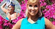 Kasia Skrzynecka w bikini wynurza się z morskiej toni. "Do Afrodyty brakuje tylko afro". Ale apetyczne kształty!