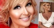 51-letnia Katarzyna Skrzynecka rozkochała fanów w wyszczuplającej sukni! Kosztuje grosze, a daje niesamowity efekt. "Brakuje aureoli"