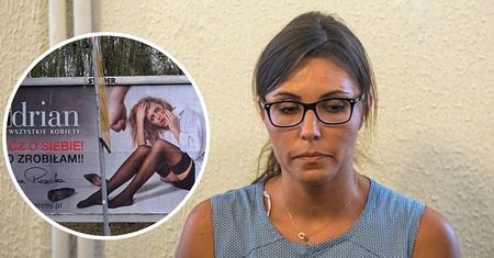 Ofiara męża, byłego radnego PiS Karolina Piasecka wzięła udział w kontrowersyjnej reklamie. Wyjaśnia dlaczego