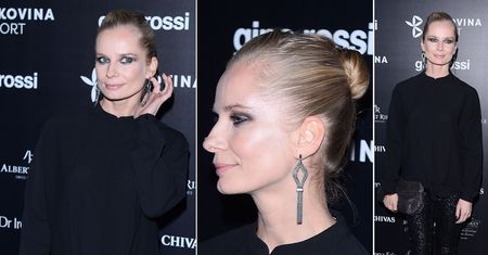 LOOK OF THE DAY: Magdalena Cielecka w eleganckiej czerni