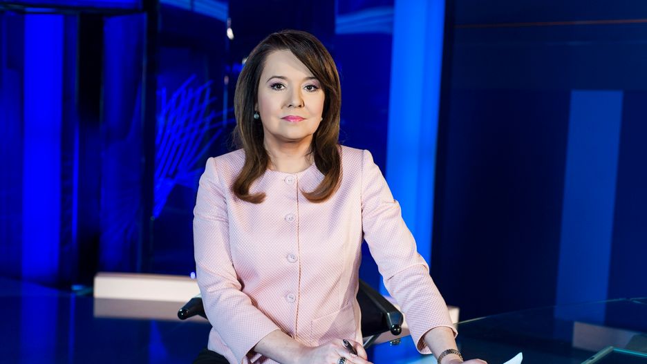 "Wiadomości" TVP, w których pojawił się materiał o Tomaszu Grodzkim, prowadziła Danuta Holecka