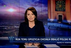 "Wiadomości" TVP o rocznicy "puczu" opozycji. Zobacz, jak to zilustrowali