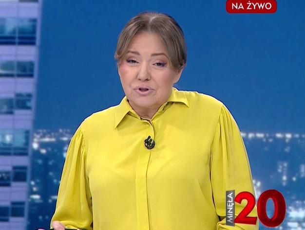 Danuta Holecka w nowej fryzurze