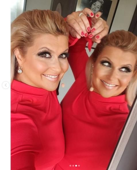 Katarzyna Skrzynecka. Fotka z Insta