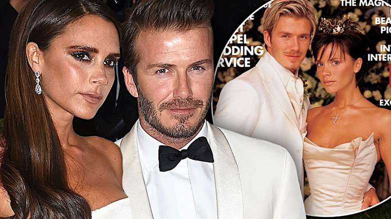 David i Victoria Beckham rocznica ślubu