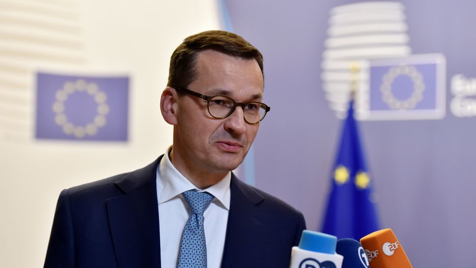 Premier Mateusz Morawiecki po szczycie UE w Brukseli