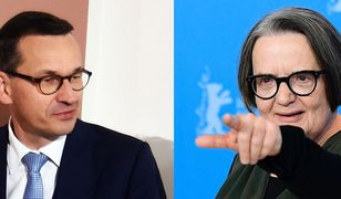 Agnieszka Holland: Morawiecki mógłby zagrać w moim serialu o wiecznie żywym PRL