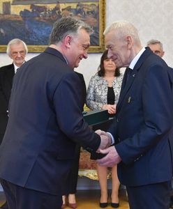 Viktor Orban odznaczył Kornela Morawieckiego. Krzyż Średni Orderu Zasługi Węgier