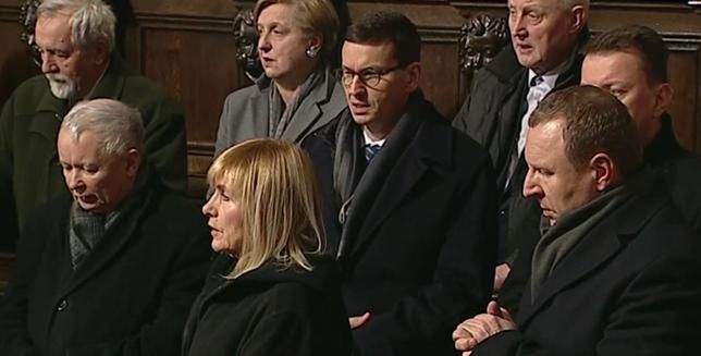 Mateusz Morawiecki na grudniowej miesięcznicy smoleńskiej. 