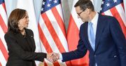 Kamala Harris spotkała się z Mateuszem Morawieckim. Jej stylizacja podkreśliła rangę wizyty. W czasie rozmowy na najwyższym szczeblu padły poważne deklaracje