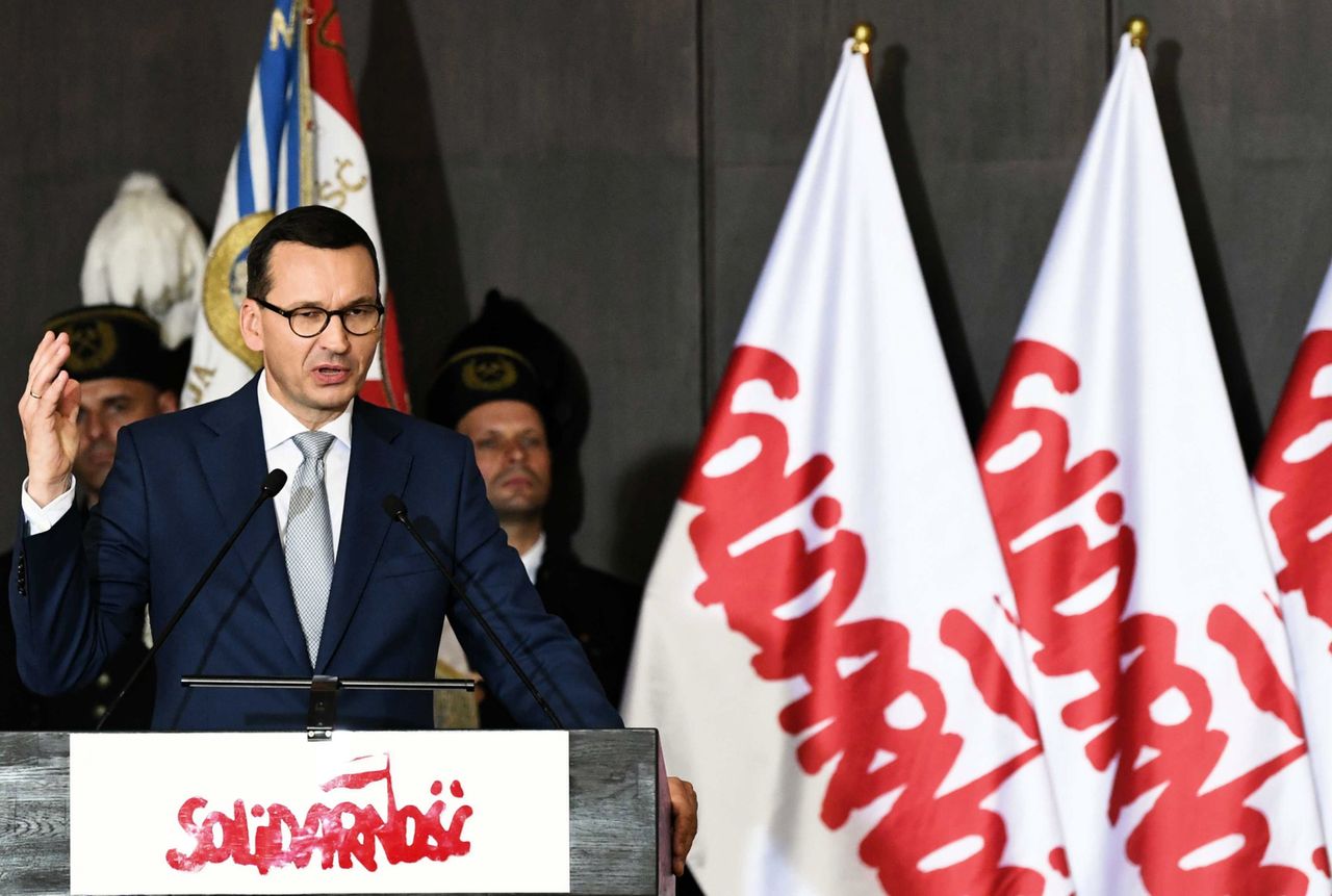 Mateusz Morawiecki w Gdańsku: cała Polska jest pod znakiem "S"