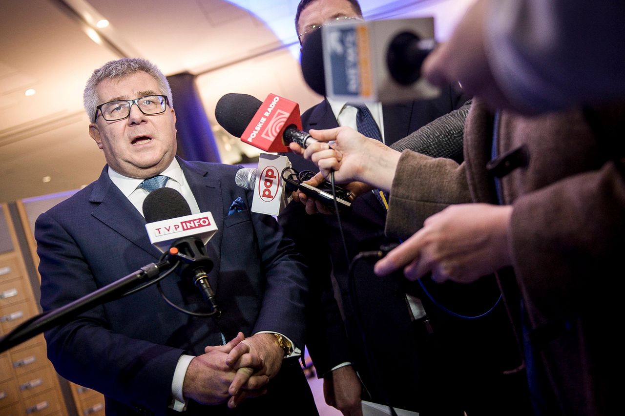 Tylko w WP. "Współczuję". Czarnecki odpowiada Thun