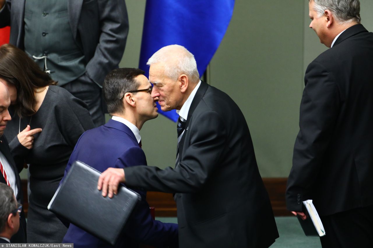 Poruszające słowa premiera. Zdążył pożegnać się z tatą - Kornelem Morawieckim