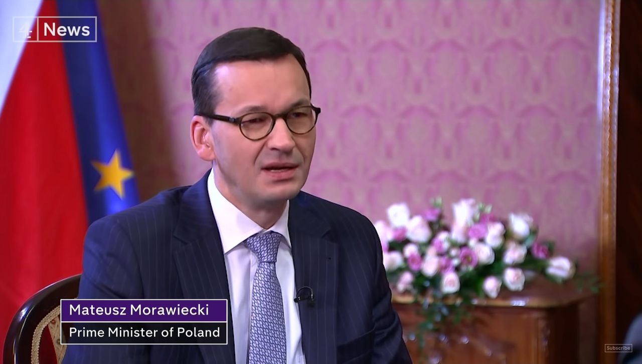 Mateusz Morawiecki dla Channel 4: "Bruksela nie jest uczciwym pośrednikiem"