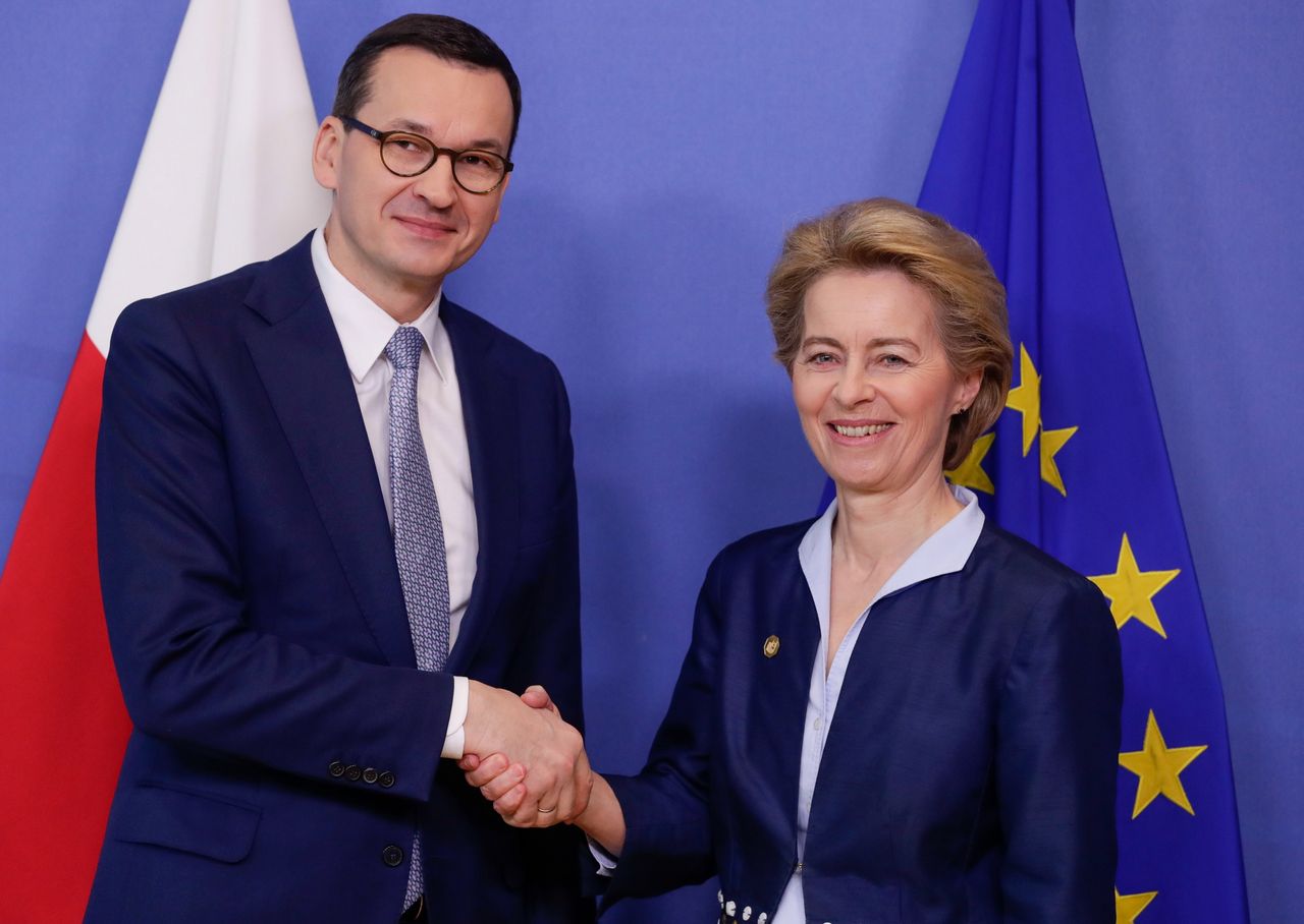 Bruksela. Premier Morawiecki spotkał się z Ursulą von der Leyen