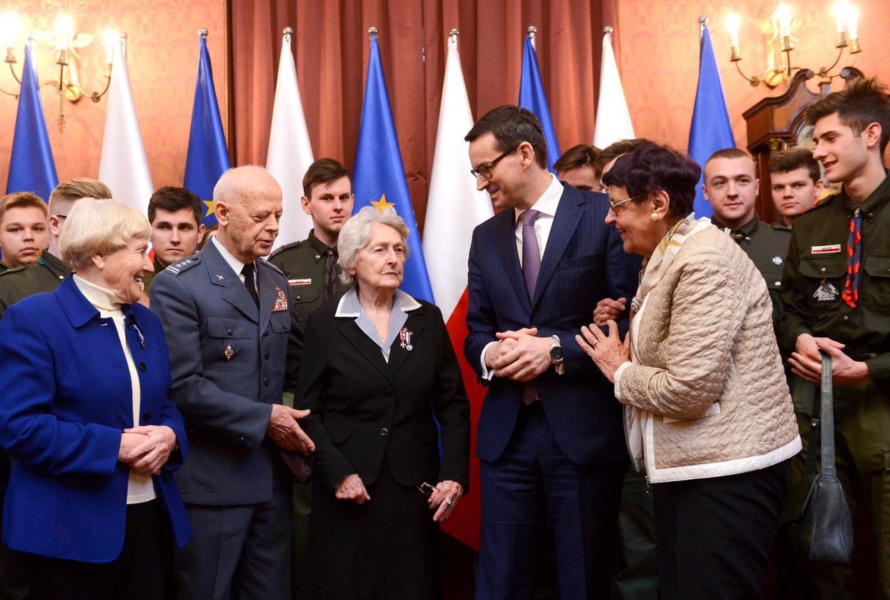 Nie zgadzają się na "skłócanie Żydów i Polaków”. Sprawiedliwi wśród Narodów Świata spotkali się z premierem