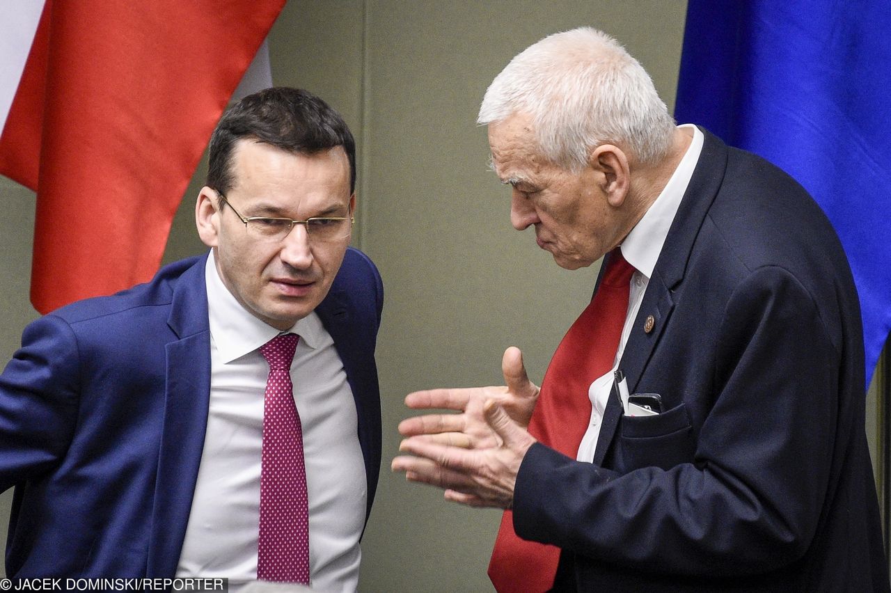 "On tak nie uważa". K. Morawiecki o słowach syna nt. "żydowskich sprawców"