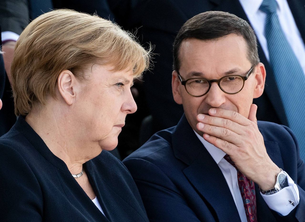 Wyniki wyborów 2019. Angela Merkel gratuluje zwycięstwa Mateuszowi Morawieckiemu