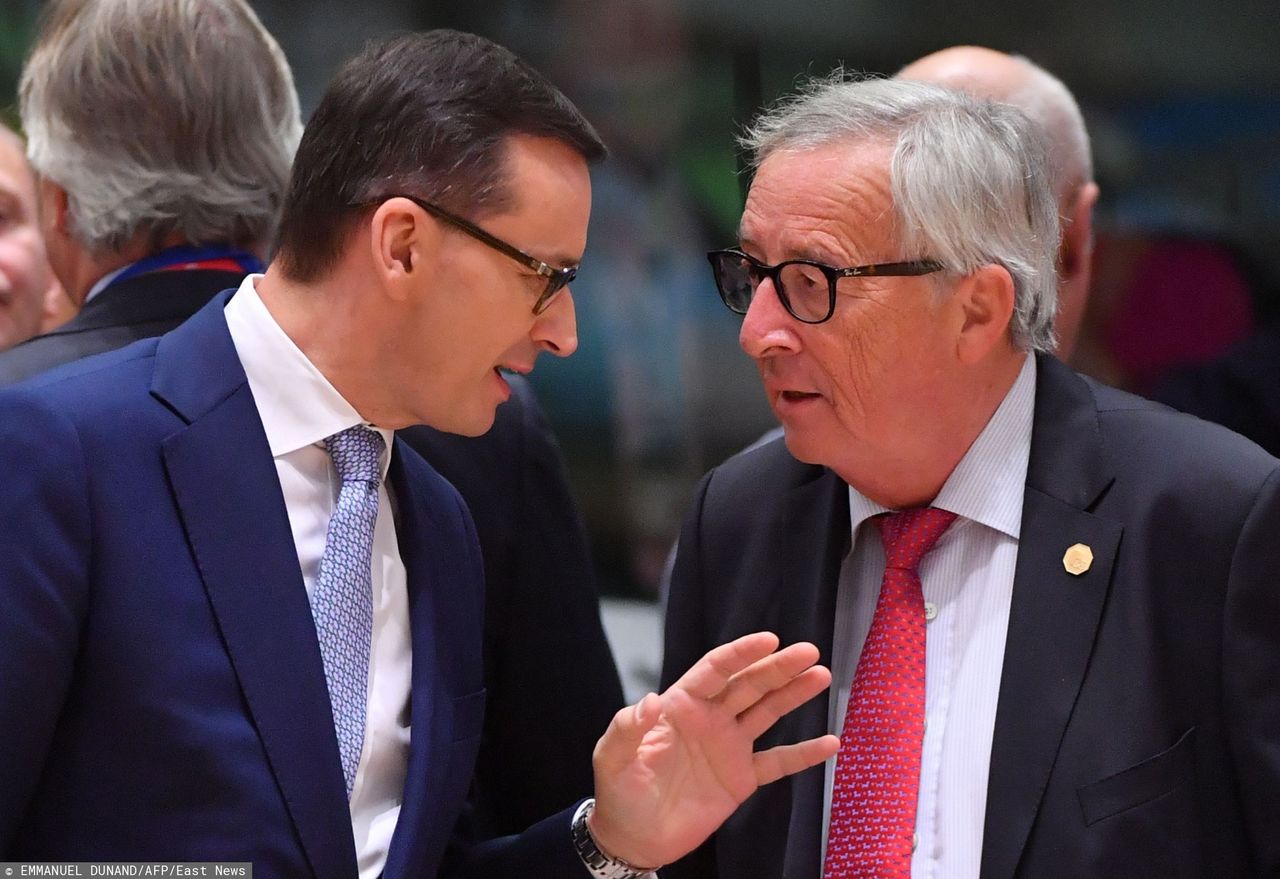 Wyniki wyborów 2019. Jean-Claude Juncker gratuluje Mateuszowi Morawieckiemu