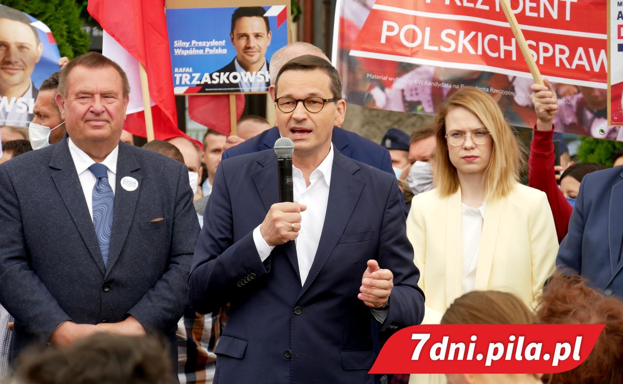 Premier Mateusz Morawiecki w Chodzieży