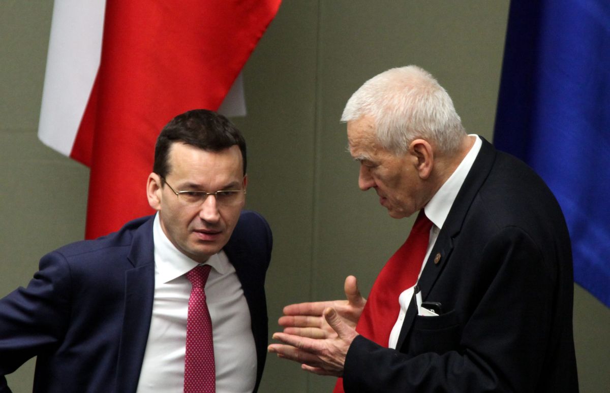 Kornel Morawiecki, ojciec przyszłego premiera: będziemy z synem w różnych partiach