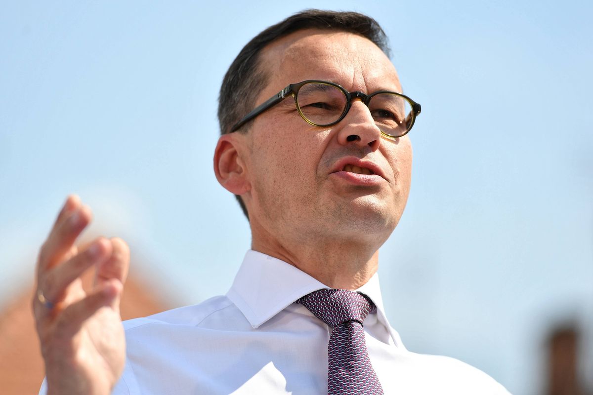 Premier Morawiecki zarzucił wędkę, ale leszcze nie brały