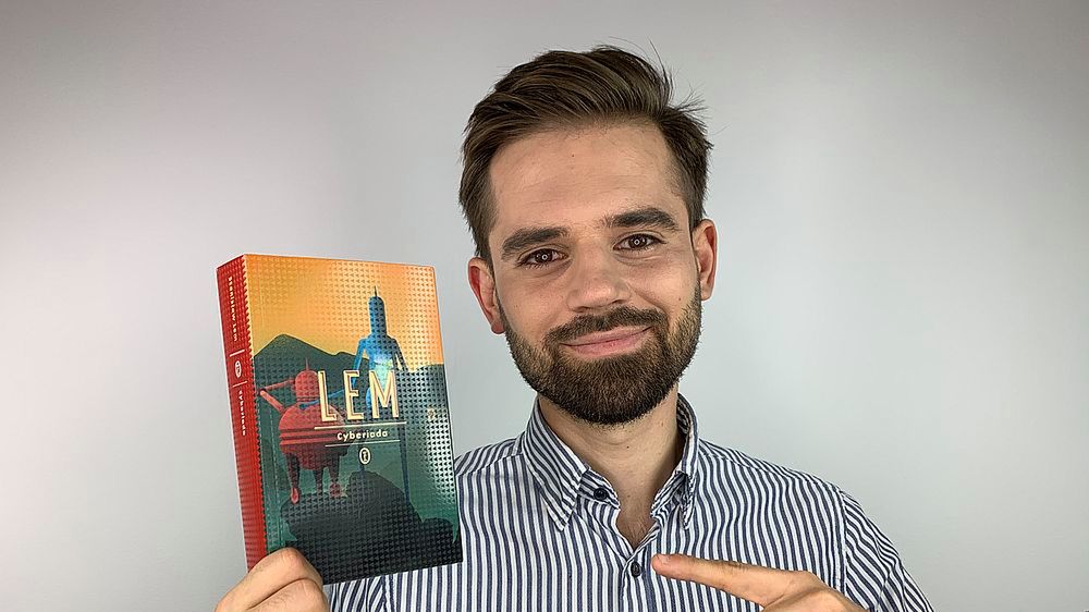 Dr Maciej Kawecki, dziekan Wyższej Szkoły Bankowej, z wyjątkową dla siebie książką.