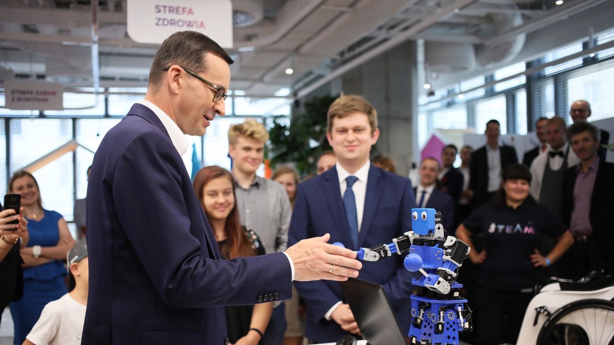 Premier Mateusz Morawiecki w Centralnym Domu Technologii