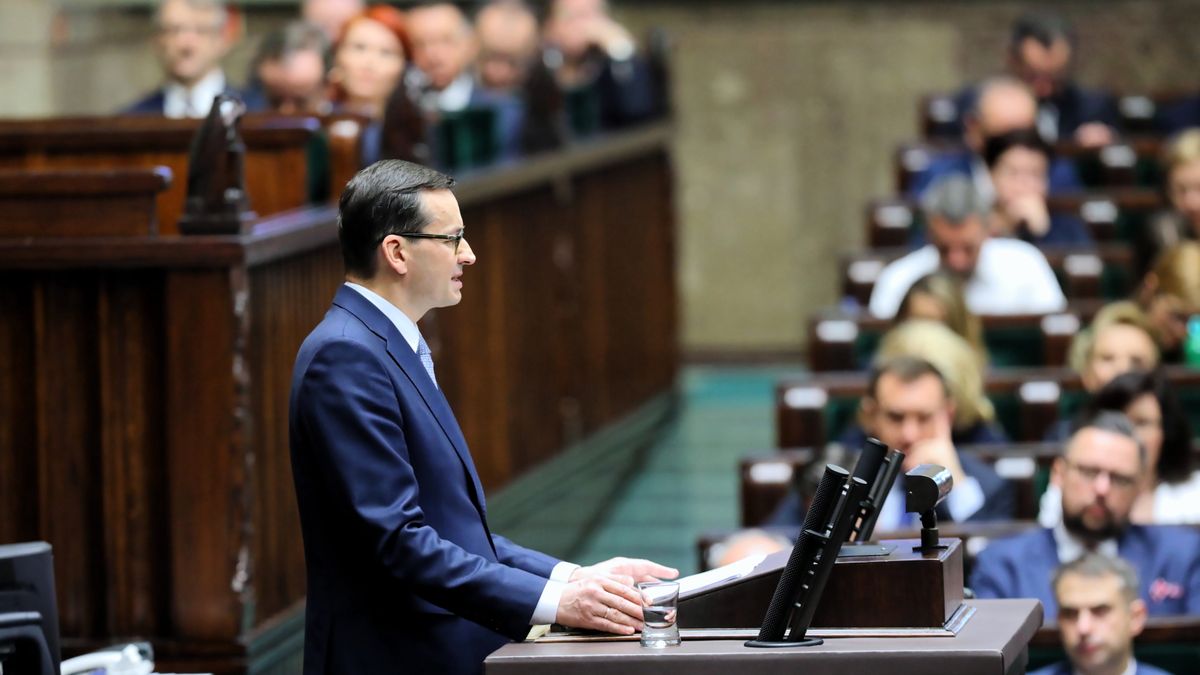 Premier Mateusz Morawiecki wygłosił we wtorek swoje drugie expose.