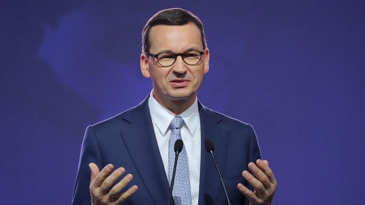 Premier Mateusz Morawiecki odebrał w Krynicy nagrodę Człowieka Roku.