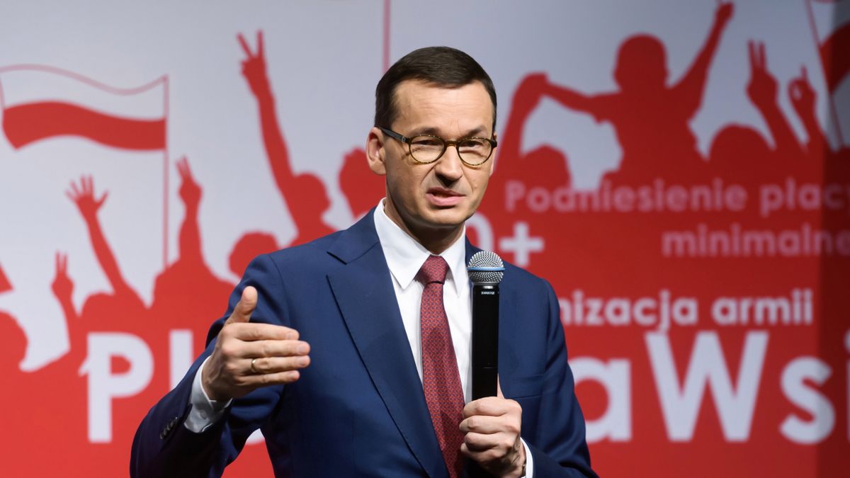 Mateusz Morawiecki podał termin obniżki składki ZUS