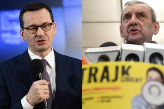 Strajk nauczycieli. Premier zaatakował szefa ZNP, jest riposta