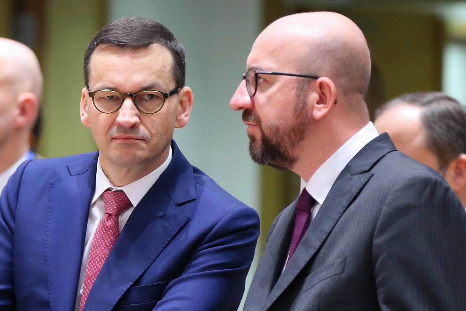 Mateusz Morawiecki i Charles Michel