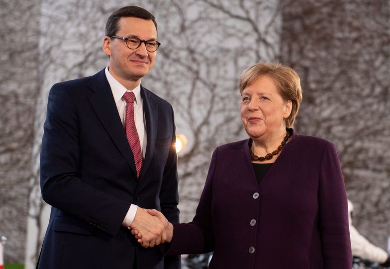Mateusz Morawiecki spotkał się we wtorek z Angelą Merkel.
