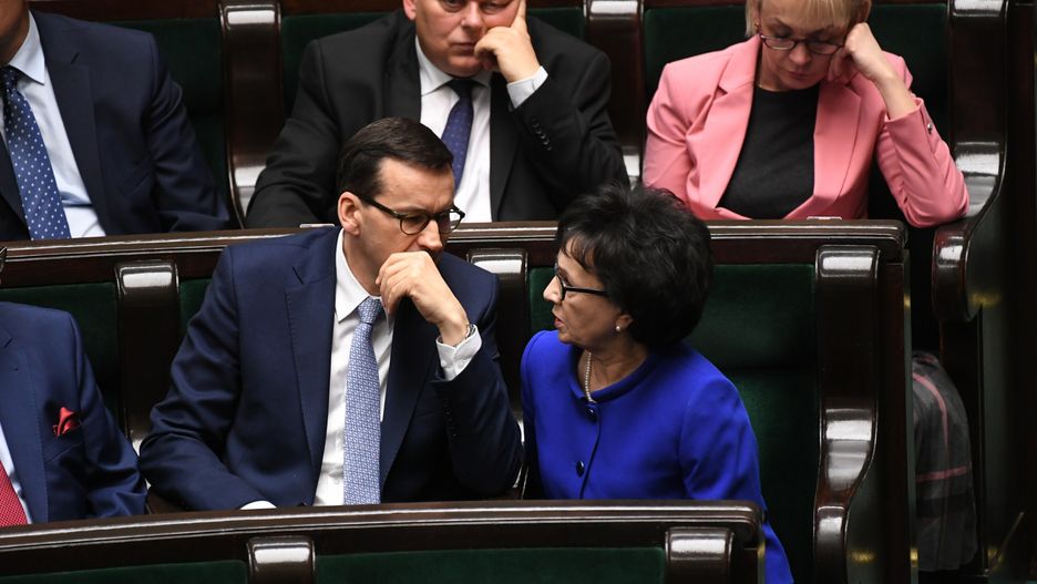 Mateusz Morawiecki odniósł się do oskarżeń pod adresem Elżbiety Witek