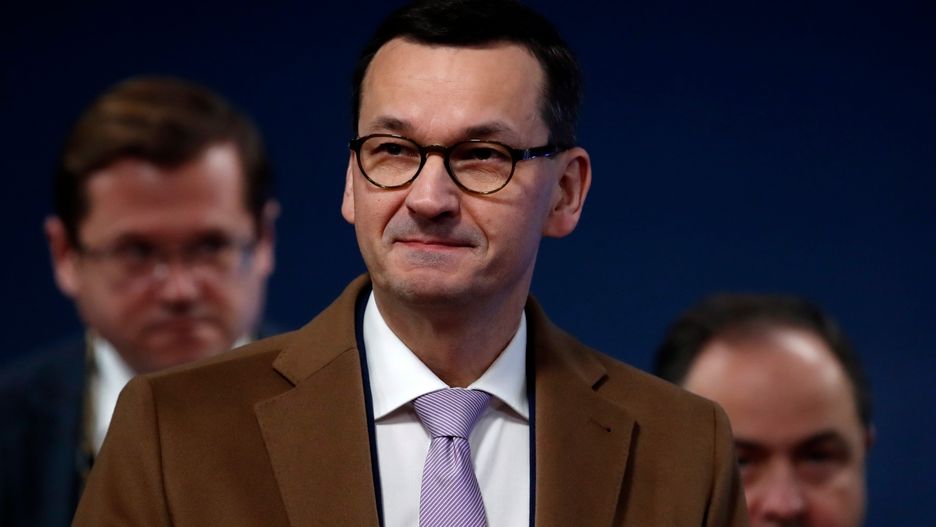 Mateusz Morawiecki na szczycie UE w Brukseli
