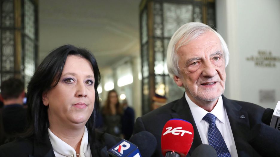 Anita Czerwińska i Ryszard Terlecki