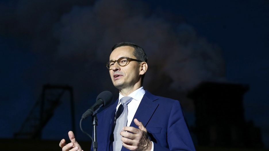 Premier Morawiecki w Dąbrowie Górniczej