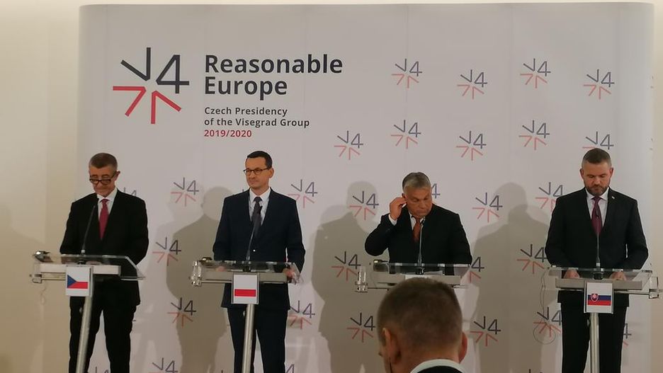 Spotkanie V4 w Pradze