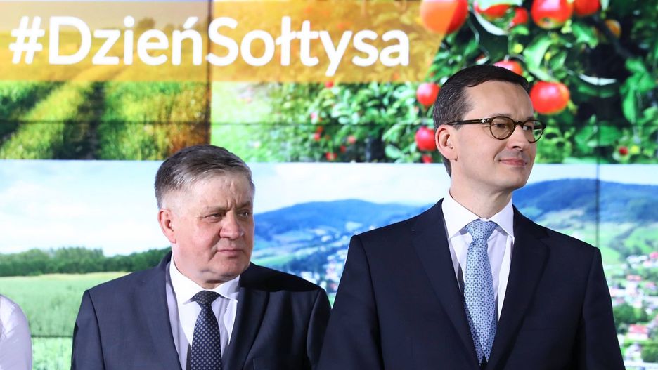 Krzysztof Jurgiel i Mateusz Morawiecki.