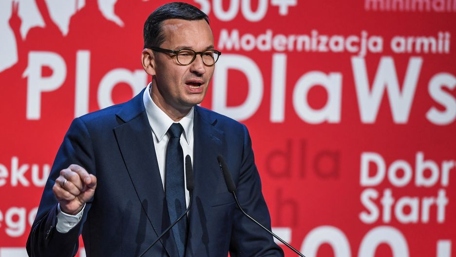 Premier Morawiecki mobilizował wyborców do głosowania na PiS