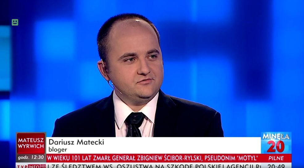 Dariusz Matecki w TVP Info 