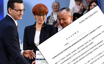 13. emerytura do zmiany. Rząd PiS błyskawicznie poprawi dziurę w przepisach