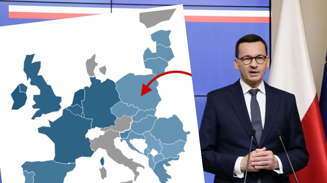 Mateusz Morawiecki ma jeszcze sporo pracy - polska pensja minimalna jest daleka od zachodniej